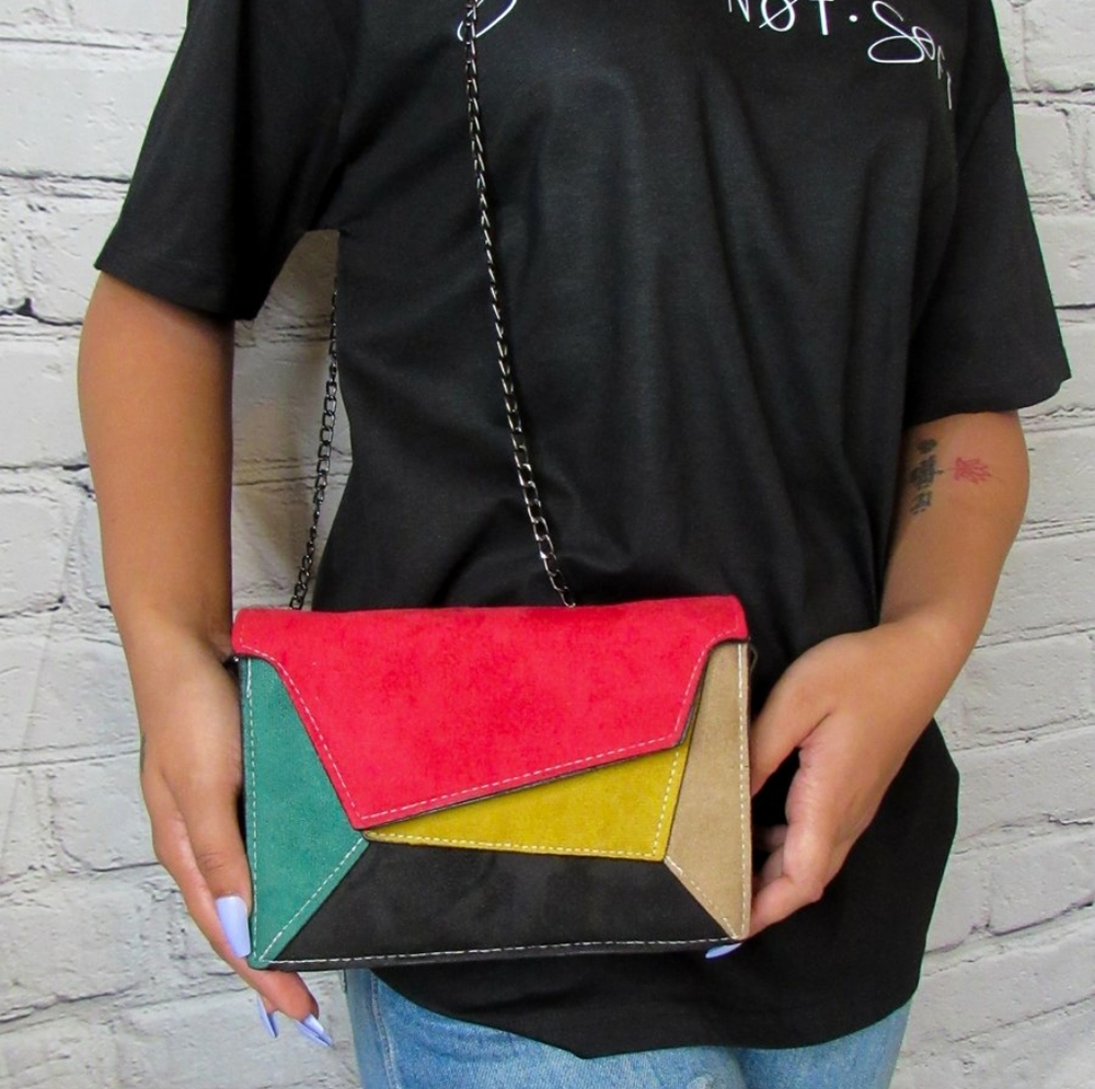 Color Block Handbag - Picture 3 of 3